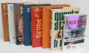Lotto n. 8 Romanzi Contemporanei di Enzo Biagi. Lotto come da immagine