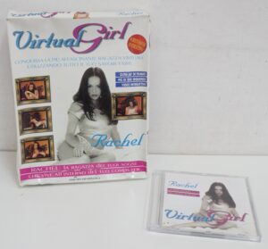 Rachel Virtual Girl. Screen Saver Interattivo. Videogioco PC. Big Box