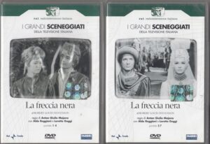 La Freccia Nera - Miniserie Completa DVD RAI (Episodi 1-7) (4 DVD) Grandi Sceneggiati Rai - Versione da edicola - DVD in Italiano