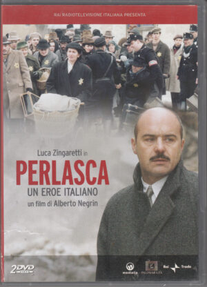 Perlasca. Un Eroe Italiano con Luca Zingaretti. Serie Completa con n. 2 DVD in Italiano