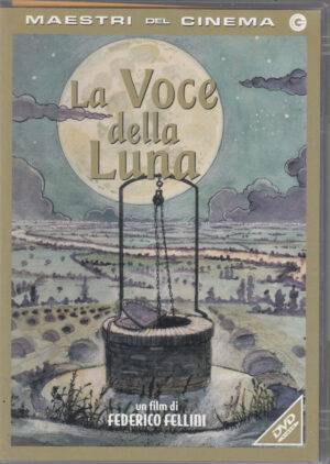 La voce della Luna un film di Federico Fellini. Maestri del Cinema. DVD in italiano. Versione da edicola