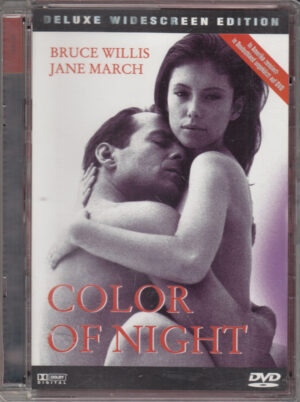 Color of Night (Bruce Willis) - DVD Edizione Germania PAL Regione 2, Lingua Tedesco. Custodia Jewel Box
