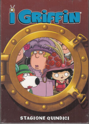 I Griffin. Stagione 15 Completa. Episodi 1-18 con n. 3 DVD in Italiano con Slipcase