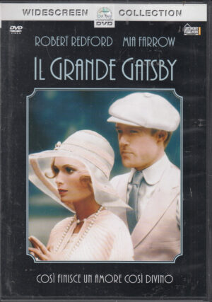 Il grande Gatsby con Robert Redford. DVD in Italiano. Versione da edicola
