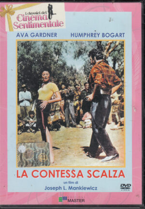 La contessa scalza con Humphrey Bogart e Ava Gardner. DVD in Italiano