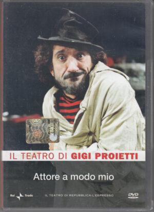 Attore a modo mio. Il Teatro di Gigi Proietti vol. 5. DVD in Italiano. Versione da edicola