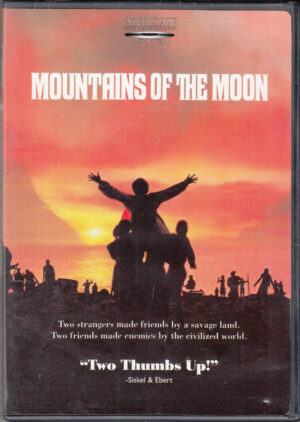 Mountains Of The Moon con Patrick Bergin. DVD Edizione Stati Uniti NTSC Regione 1, Lingua Inglese
