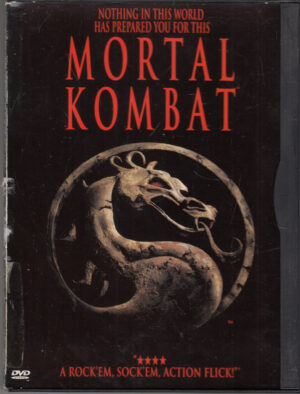 Mortal Kombat. DVD Edizione Stati Uniti NTSC Regione 1, Lingua Inglese. Custodia Snapper