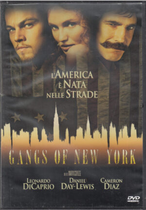 Gangs Of New York con Leonardo Di Caprio e Camero Diaz. DVD in Italiano