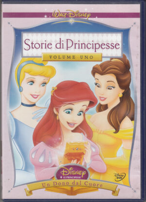 Storie di principesse vol. 1 di Walt Disney. DVD in Italiano - Ologramma Rettangolare