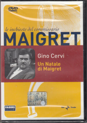 Un Natale di Maigret - DVD Le inchieste del Commissario Maigret (Cover Rossa) - Versione da edicola - DVD in Italiano