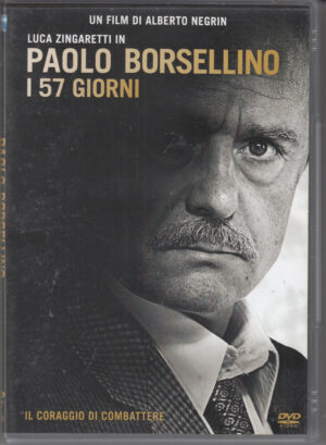 Paolo Borsellino. I 57 Giorni (Luca Zingaretti) DVD in Italiano
