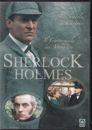 Sherlock Holmes vol. 8: La scatola di cartone - Il cerimoniale dei Musgrave. DVD in Italiano. Versione da edicola