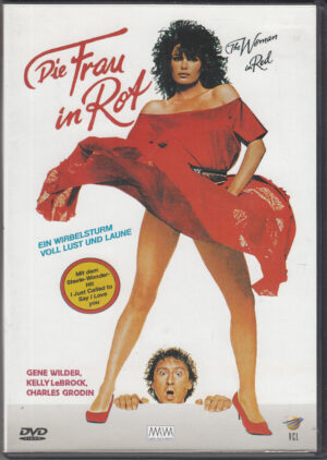 Die Frau in Rot con Kelly LeBrock. DVD Edizione Germania PAL Regione 2, Lingua Tedesco
