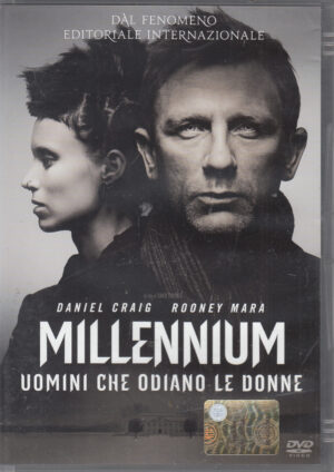 Millennium. Uomini che odiano le donne con Daniel Craig. DVD in italiano. Versione da edicola