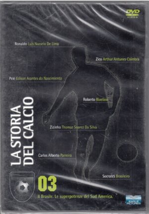La Storia Del Calcio volume 3: Il Brasile, le superpotenze del Sud America. DVD in Italiano