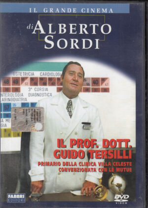 Il Prof. Dott. Guido Tersilli primario della clinica.... con Alberto Sordi. DVD in Italiano. Versione da edicola
