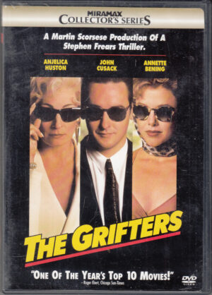 The Grifters con John Cusack. DVD Edizione Stati Uniti NTSC Regione 1, Lingua Inglese
