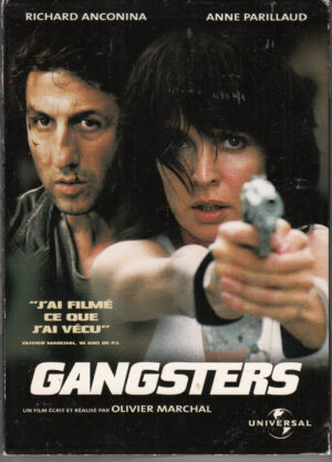 Gangsters con Anne Parillaud. DVD Edizione Francia PAL Regione 2, Lingua Francese