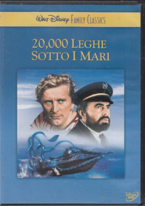 20.000 leghe sotto i mari. Walt Disney Family Classics. DVD in Italiano ed.