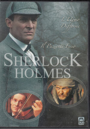 Sherlock Holmes vol. 9: L'uomo difforme - Il paziente fisso. DVD in Italiano. Versione da edicola