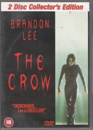 The Crow con Brandon Lee. Collector's Edition con n. 2 DVD Edizione Regno Unito PAL Regione 2, Lingua Inglese