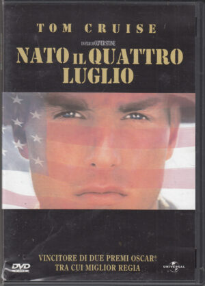 Nato il 4 Luglio un film di Oliver Stone con Tom Cruise. DVD in Italiano