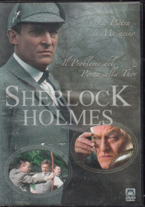 Sherlock Holmes vol. 20: La pietra di Mazarino - Il problema del Ponte sulla Thor. DVD in Italiano. Versione da edicola DVD