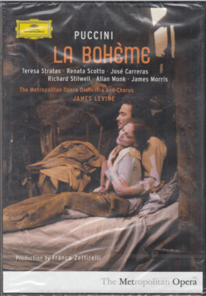 La Boheme di Puccini. Production Franco Zeffirelli. Metropolitan Opera Orchestra. DVD Edizione Stati Uniti NTSC Regione 0, Lingua Inglese