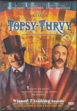 Topsy Turvy con Jim Broadbent. DVD Edizione Stati Uniti NTSC Regione 1, Lingua Inglese