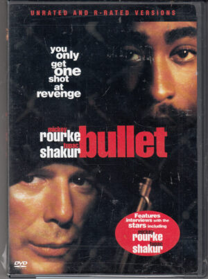 Bullet con Mickey Rourke. DVD Edizione Stati Uniti NTSC Regione 1, Lingua Inglese