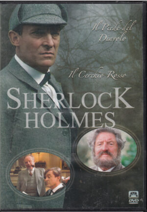 Sherlock Holmes vol. 18: Il piede del Diavolo - Il cerchio rosso. DVD in Italiano. Versione da edicola