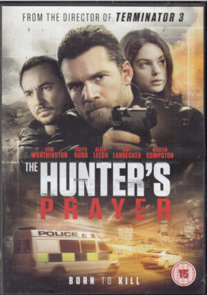 Hunter's Prayer con Sam Worthington. DVD Edizione Regno Unito PAL Regione 2, Lingua Inglese
