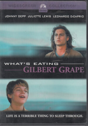 What's Eating Gilbert Grape con Jonny Depp. DVD Edizione Stati Uniti NTSC Regione 1, Lingua Inglese