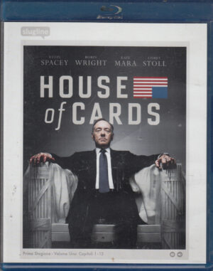 House Of Cards - Stagione 1 Complta (Episodi 1-13) (4 dischi) BLU-RAY in Italiano