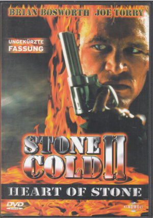 Stone Cold II con Brian Bosworth. DVD Edizione Germania PAL Regione 2, Lingua Tedesco