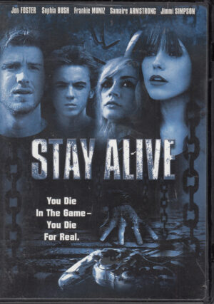 Stay Alive con Jon Foster. DVD Edizione Stati Uniti NTSC Regione 1, Lingua Inglese