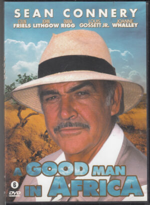 A Good Man in Africa con Sean Connery. DVD Edizione Olanda, PAL Regione 2, Lingua Inglese