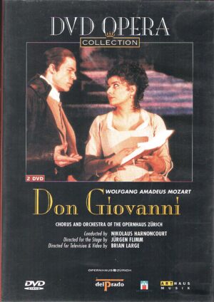 Don Giovanni. Wolfang Amadeus Mozart di Brian Large (2 DVD) (Edizione PAL Regione 2, Lingua italiano, Sottotitoli inglese, francese...)