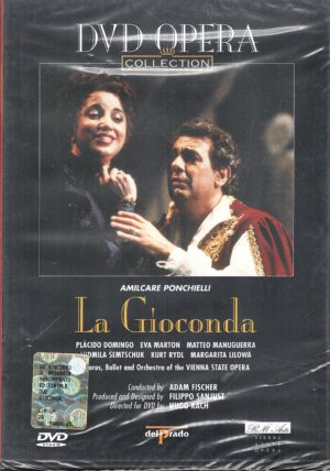 La Gioconda. Amilcare Ponchielli. Placido Domingo. Opera completa (1 DVD) (Edizione PAL Regione 2, Lingua italiano, Sottotitoli inglese, tedesco...) Versione da edicola.