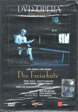 Der Freischutz. Carl Maria Von Weber Opera completa in tre atti (1 DVD) Jorma Silvasti (Edizione PAL Regione 0, Lingua tedesco, Sottotitoli inglese, tedesco...)