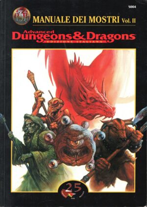 Advanced Dungeons & Dragons. Manuale dei mostri Vol. 2 (Edizione italiana) di Beach, Tim ed. TSR 25 Twenty Five Edition