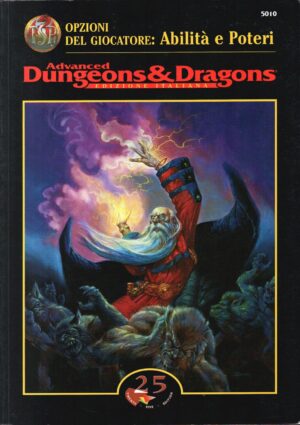 Advanced Dungeons & Dragons. Opzioni del giocatore: Abilita' e Poteri (Edizione italiana) di Niles, Douglas ed. TSR 25 Twenty Five Edition