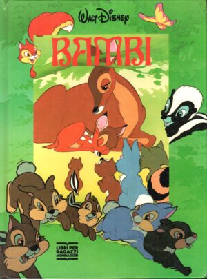 Bambi di Walt Disney ed. Mondadori (Prima edizione 1988)