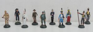 Lotto n. 10 Soldatini di Piombo Almirall Palou cm 7. De Agostini