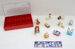 Kinder Sorpresa: Fantasmini n. 10 sorpresine con Scatola. Collezione anno 1996 COMPLETA. Ferrero