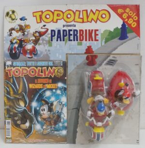 Topolino n. 2773 con Paperbike - Paper Bike. Action Figure cm 12. Walt Disney