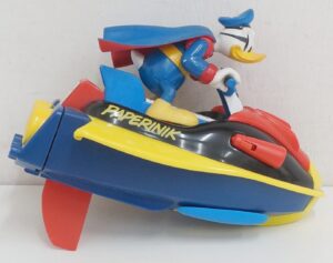 Acquascooter di Paperinik. Action Figure cm 14. NON COMPLETO! Walt Disney