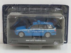 Modellino Polizia BMW 320 D Touring 2003. Scala 1:43 Die Cast. De Agostini