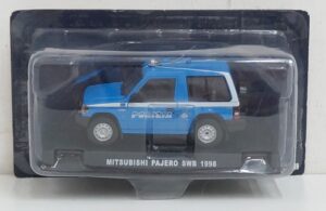 Modellino Polizia Mitsubishi Pajero SWB 1998. Scala 1:43 Die Cast. De Agostini